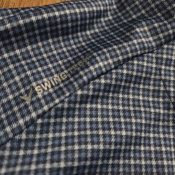 Callaway Polo Shirt Mens 3X Blue Opti-Dri Performance Golf Stretch Swing Tech - Picture 6 of 9